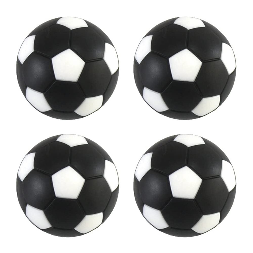 SUNGOOYUE Table Football, 4pcs 36mm Plastic Table Soccer Balls Foosball Tabletop Game Foosball Accessory Replacements