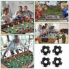 SUNGOOYUE Table Football, 4pcs 36mm Plastic Table Soccer Balls Foosball Tabletop Game Foosball Accessory Replacements view 4