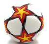 Prime Quality - Champions League Soccer Ball Size 5 Thermally Bonded Match Ball with Seamless Stiching - Long Lasting Professional High Grade PU Leather- Pelota de Futbol- USA (White/Red) view 1