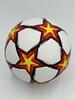 Prime Quality - Champions League Soccer Ball Size 5 Thermally Bonded Match Ball with Seamless Stiching - Long Lasting Professional High Grade PU Leather- Pelota de Futbol- USA (White/Red) view 2
