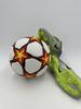 Prime Quality - Champions League Soccer Ball Size 5 Thermally Bonded Match Ball with Seamless Stiching - Long Lasting Professional High Grade PU Leather- Pelota de Futbol- USA (White/Red) view 3