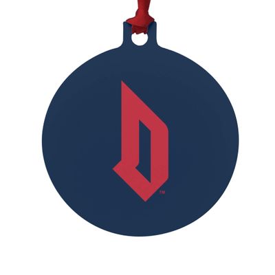 GRAPHICS & MORE Duquesne University Primary Logo Aluminum Holiday Christmas Tree Ornament - 3.0" (7.6 cm) x 3.37" (8.6 cm)