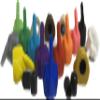 5x Middle Finger Valve Caps - 16 Colors - Made In USA (Blue) view 1