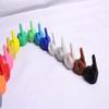 5x Middle Finger Valve Caps - 16 Colors - Made In USA (Blue) view 3