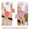 5 Pack Dance Shorts Girls Bike Short Breathable and Safety Solid Plain Toddlers & Girls Shorts Under Dresses 5 Color (as1, age, 8_years, 9_years) view 3