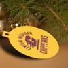 GRAPHICS & MORE Central Michigan University Chippewas Aluminum Holiday Christmas Tree Ornament - 3.0" (7.6 cm) x 3.37" (8.6 cm) view 4