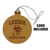 GRAPHICS & MORE Lehigh University Mountain Hawks Logo Wood Christmas Tree Holiday Ornament view 2