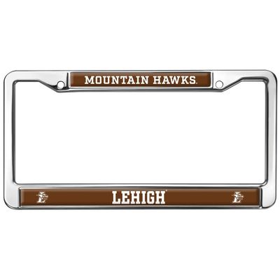 Lehigh University Mountain Hawks Full Size Standard License Plate Metal Frame