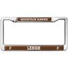 Lehigh University Mountain Hawks Full Size Standard License Plate Metal Frame view 1