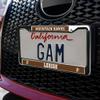 Lehigh University Mountain Hawks Full Size Standard License Plate Metal Frame view 3