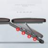 FSunKoFu Weight Bench Training Fitness Gym Adjustable Foldable Incline Decline Flat Workout Bench for Home Gym,Multi Exercise Weights for Men Dumbbells Bench view 4