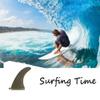 bohally 9 Inch Surf Fin Honeycomb Fiberglass SUP Board Fin for Surfboard Longboard Surfing Water Sport Accessories (9 inch fin1) view 3