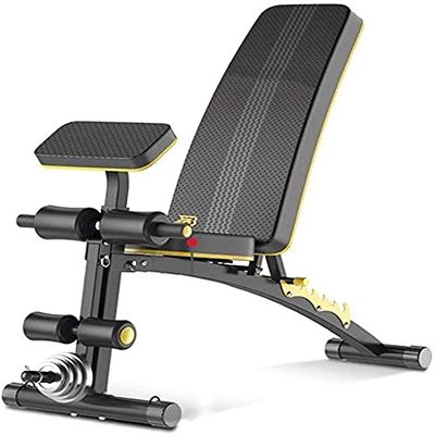 FSunKoFu Weight Bench Training Fitness Gym Fitness Chairs Sit-Ups Fitness Equipment Multifunctional Weight Bench Bird Bench Benches Dumbbell Bench Load-Bearing 200kg