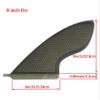 bohally 9 Inch Surf Fin Honeycomb Fiberglass SUP Board Fin for Surfboard Longboard Surfing Water Sport Accessories (9 inch fin2) view 2