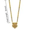 Aport Home Presents Traditional Necklace Pendant Gold Palted Glorious Hand Meena 30 Inch Long Mangalsutra/Tanmaniya/Nallapusalu/Black Beads Mangalsutr for Women Gold #Aport-1439 view 2