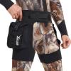 Deevoka Men Women Wetsuit Shorts with Big Pocket Wetsuit Pants Open Crotch Elastic Scuba Diving Shorts for Scuba Surfing Underwater Snorkeling Pants, L view 3