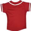 DIGITMON Kids Baseball Jersey Button Down Premium Hip Hop T Shirts Uniform Red White for 3y Toddlers view 3
