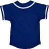 DIGITMON Kids Baseball Jersey Button Down Premium Hip Hop T Shirts Uniform Navy White for 8y Toddlers view 4