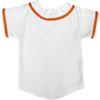 DIGITMON Kids Baseball Jersey Button Down Premium Hip Hop T Shirts Uniform White Orange for 10y Toddlers view 3