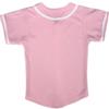 DIGITMON Kids Baseball Jersey Button Down Premium Hip Hop T Shirts Uniform Pink White for 6y Toddlers view 4