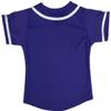 DIGITMON Kids Baseball Jersey Button Down Premium Hip Hop T Shirts Uniform Purple White for 4y Toddlers view 3