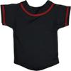 DIGITMON Kids Baseball Jersey Button Down Premium Hip Hop T Shirts Uniform Black Red 12Mo Toddlers view 3