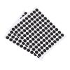 PATIKIL Pool Table Marker Dots, 2 Sheet/200Pcs Billiard Snooker Point Stickers Ball Position Locator for Billiards Practice, Black view 1