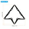 PATIKIL Billiard Pendulum Sticker, 6 Pack Triangle Billiard Magic Rack Table Ball Holder Kick Off Pool Sticker Positioning Rack view 2