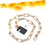 WOONEKY High Security Bike Lock Combination Chain Lock Heavy Duty 90cm Length Anti-Theft for Motorbike Gate Fence Garage Glass Door Universal Fit view 4
