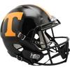 Tennessee Volunteers Dark Mode Black Riddell Speed Replica Full Size Football Helmet view 1