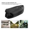 AYNEFY Comfortable Inflatable Sofa Moderate Size Wear Inflatable Lounger Camping Inflatable Sofa (Black) view 4