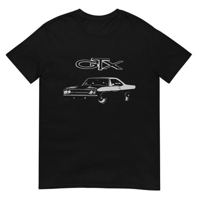 1970 GTX American Muscle Car Classic Cars Collector Automotive Nostalgia T-Shirt Black