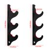 Baseball Bat Display Rack Softball Bat Holder for Horizontal Display Wooden Bat Rack for Memorabilia and Collectible (3 Tier) view 3
