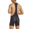 dPois Mens Wrestling Singlet Sleeveless Sport Jumpsuit Bodysuit Gym Fitness Workout Running Weightlifting Black X-Large view 4