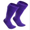 Pee Wee Soccer Socks, 2 to 4 Years, Toddler Soccer Knee High Tube Socks, Little Kids Soccer Socks (Purple) view 1