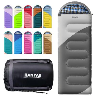 Camping Sleeping Bag, 32 Sleeping Bags for Adults Kids Teens Cold Weather Warm Sleeping Bag Winter for 3-4 Season Camping, Camping Gear Equipment, Traveling, and Outdoors