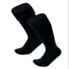 Pee Wee Soccer Socks, 2 to 4 Years, Toddler Soccer Knee High Tube Socks, Little Kids Soccer Socks (Black) view 1