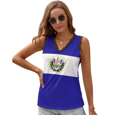 Adugen Origei Women's Blue Solid Sleeveless Yoga, Running, Tennis Tank Top, Medium, Crop, Slim Fit