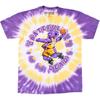 Liquid Blue Men's Standard Grateful Dead Hoops Basketball Dancing Bear, Tie Dye view 1