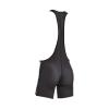 Loodgao Men's One Piece Tank Top Bodysuit Wrestling Singlet Leotard Athletic Supporter Undershirts Boxer Shorts Jumpsuit Black Medium view 2