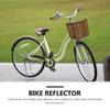 BESPORTBLE Bicycle Wheel Reflectors 10 Pack Road Bike Tire Reflectors Safety Warning Bike Accessories view 2