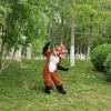 Beautiful Fox Cartoon Costume Mascot Cosplay For Adult view 3