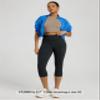 ODODOS Women's High Waisted Yoga Capris with Pockets,Tummy Control Non See Through Workout Sports Running Capri Leggings, Emboss Wave Black, Small view 4