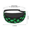 Alien Fanny Pack Waist Bag Adjustable Belt Bag For Men Women Traveling Hiking Cycling Running view 3