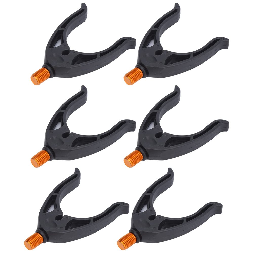 Fishing Rod Holder 6Pcs Carp Fishing Rod Rest Stainless Steel U Head Rod Grips Rest Rod Balancer Fits All Carp Fishing Tackle Accessory