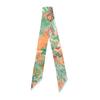 JERLA 100% Mulberry silk Scarf Head Hair Ribbon Handbag Handle wrap Tie Bundle Neckerchief Scarf for women view 1