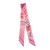 JERLA 100% Mulberry silk Scarf Head Hair Ribbon Handbag Handle wrap Tie Bundle Neckerchief Scarf for women view 1