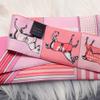 JERLA 100% Mulberry silk Scarf Head Hair Ribbon Handbag Handle wrap Tie Bundle Neckerchief Scarf for women view 4