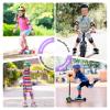 BOSONER Basic Kids Protective Gear: Kids Knee Pads and Elbow Pads with Wrist Guards Set for 3-15 Years - Design for Roller Skates, Cycling, BMX Bike, Skateboard, Inline Skating, Scooter Riding Sports view 4