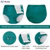 EZ Moms 2 Packs Reusable Swim Diapers Toddler Baby Swim Diaper Size 3 Washable Snap Pool Swimming Diaper 3T Soft and Silky Waterproof Diapers for Swimming Lessons Boys and Girls with a Laundry Bag view 3
